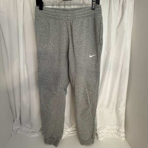 Nike Mens Grey Fleece Jogger Sweatpants M Blue Label - Picture 1 of 6